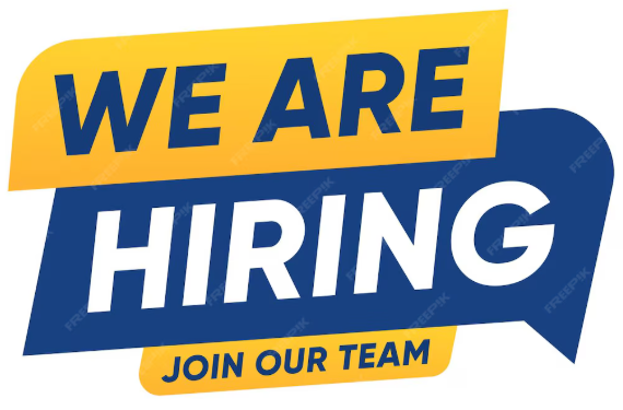 We are hiring